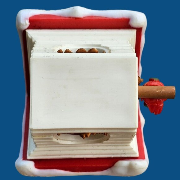 Hallmark Ready For Christmas, Christmas Ornament 1979 Redbird Cardinal Birdhouse - Picture 8 of 12